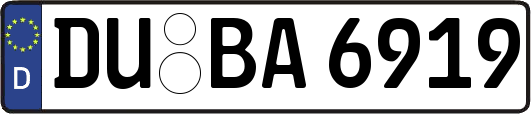 DU-BA6919