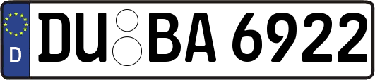 DU-BA6922