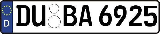 DU-BA6925