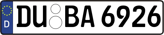 DU-BA6926