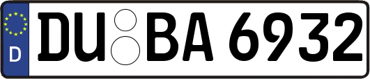 DU-BA6932
