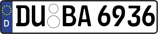 DU-BA6936
