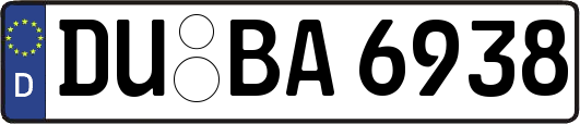 DU-BA6938
