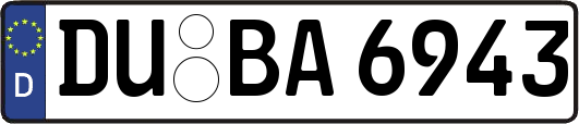 DU-BA6943