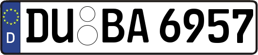 DU-BA6957