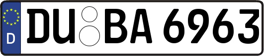 DU-BA6963
