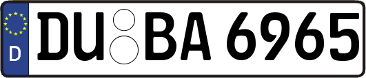 DU-BA6965