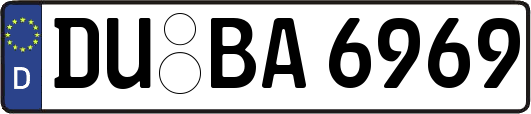 DU-BA6969