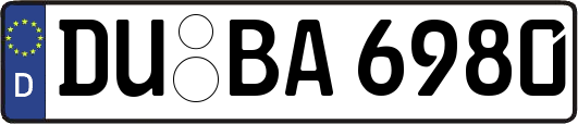 DU-BA6980