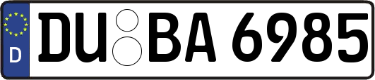 DU-BA6985