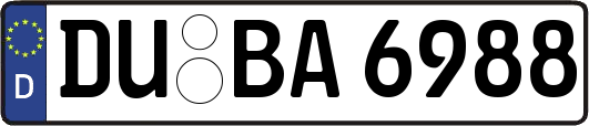 DU-BA6988