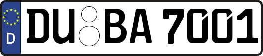 DU-BA7001