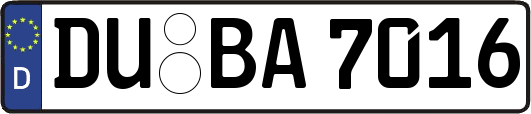 DU-BA7016