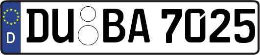 DU-BA7025
