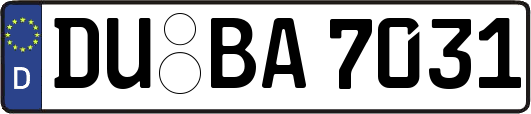 DU-BA7031