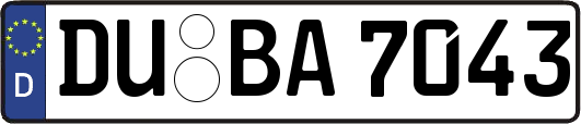 DU-BA7043