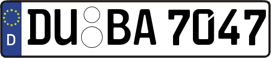 DU-BA7047