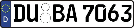 DU-BA7063