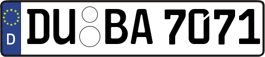 DU-BA7071