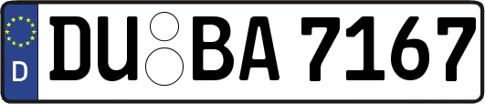 DU-BA7167