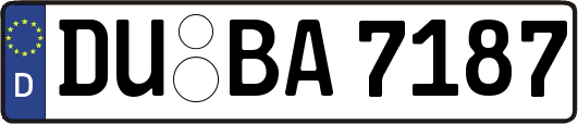 DU-BA7187