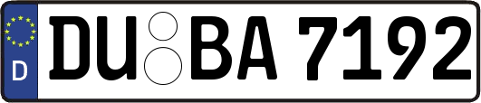 DU-BA7192