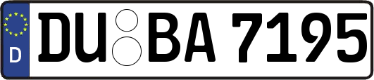 DU-BA7195