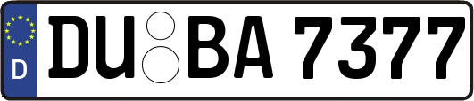 DU-BA7377