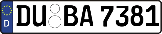 DU-BA7381