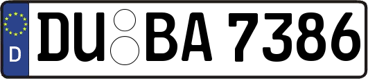 DU-BA7386