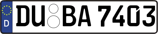 DU-BA7403
