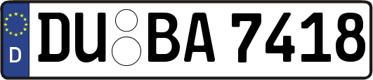 DU-BA7418