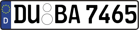 DU-BA7465