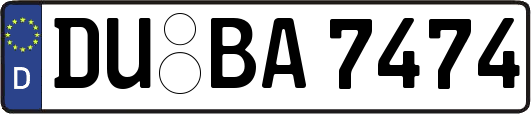 DU-BA7474