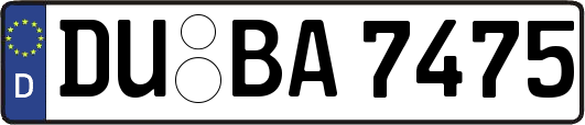 DU-BA7475