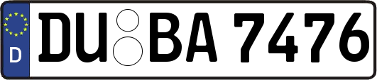 DU-BA7476
