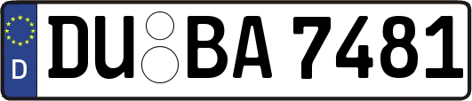 DU-BA7481