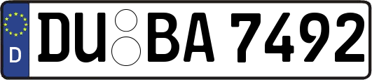 DU-BA7492