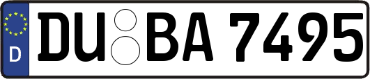 DU-BA7495