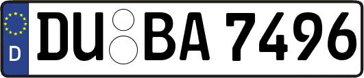 DU-BA7496