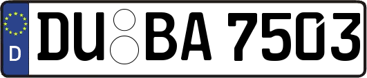 DU-BA7503