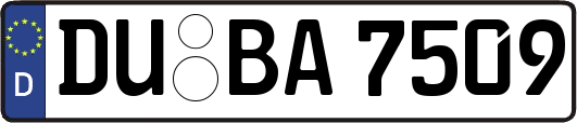 DU-BA7509