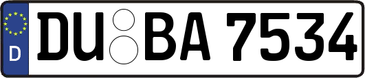DU-BA7534