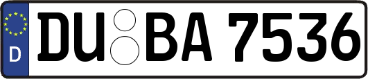 DU-BA7536