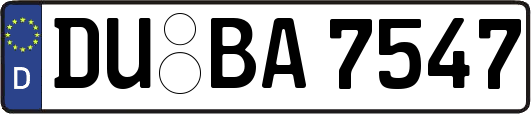 DU-BA7547