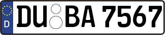 DU-BA7567