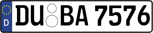 DU-BA7576