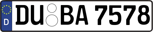 DU-BA7578