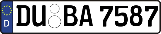 DU-BA7587