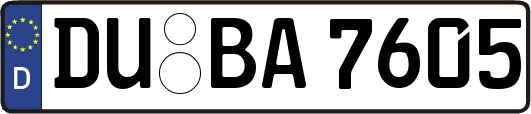 DU-BA7605